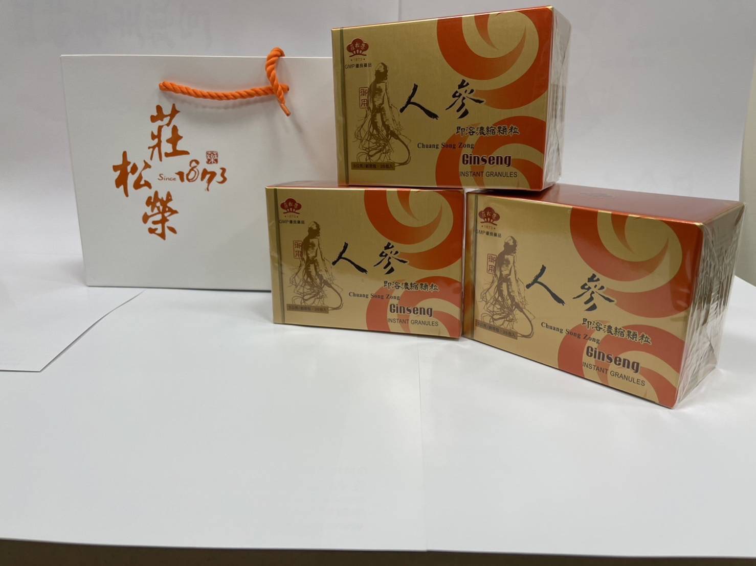 莊松榮人蔘濃縮即溶包